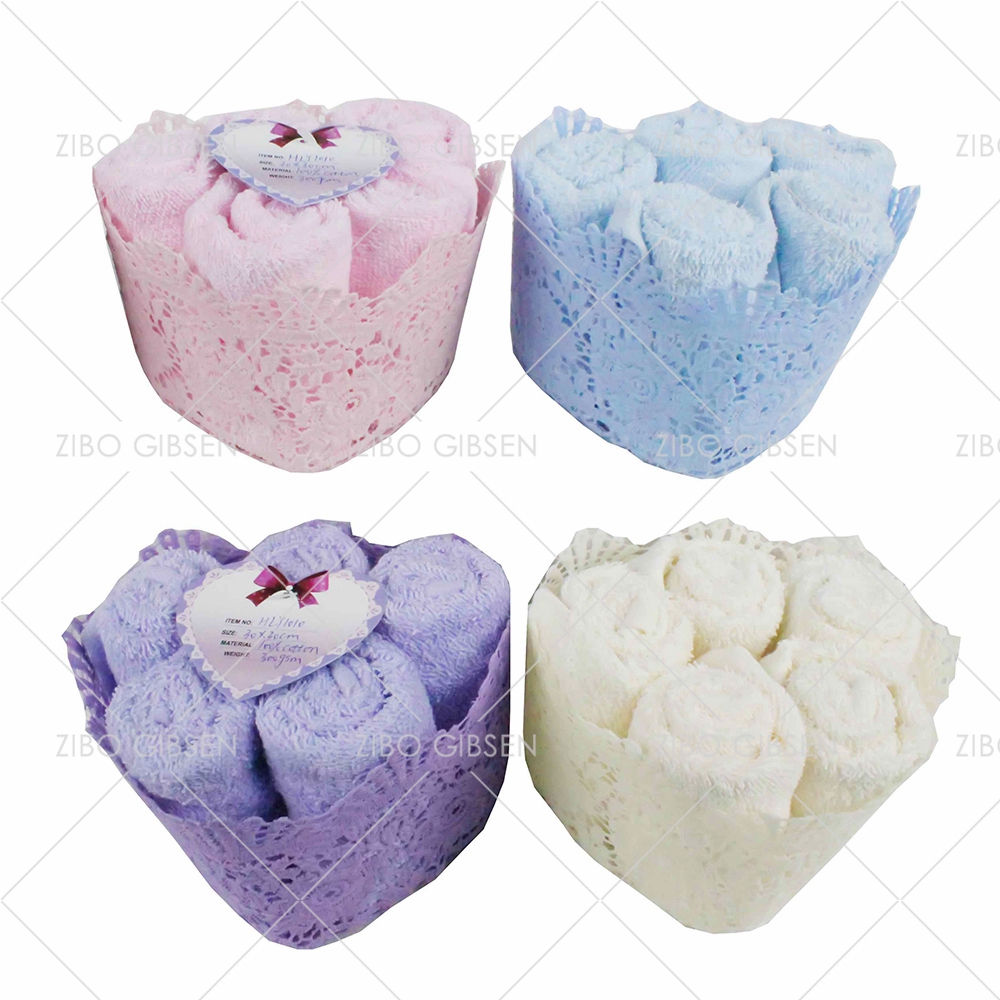 cotton towel set with basket towel set gift towel set guest towel