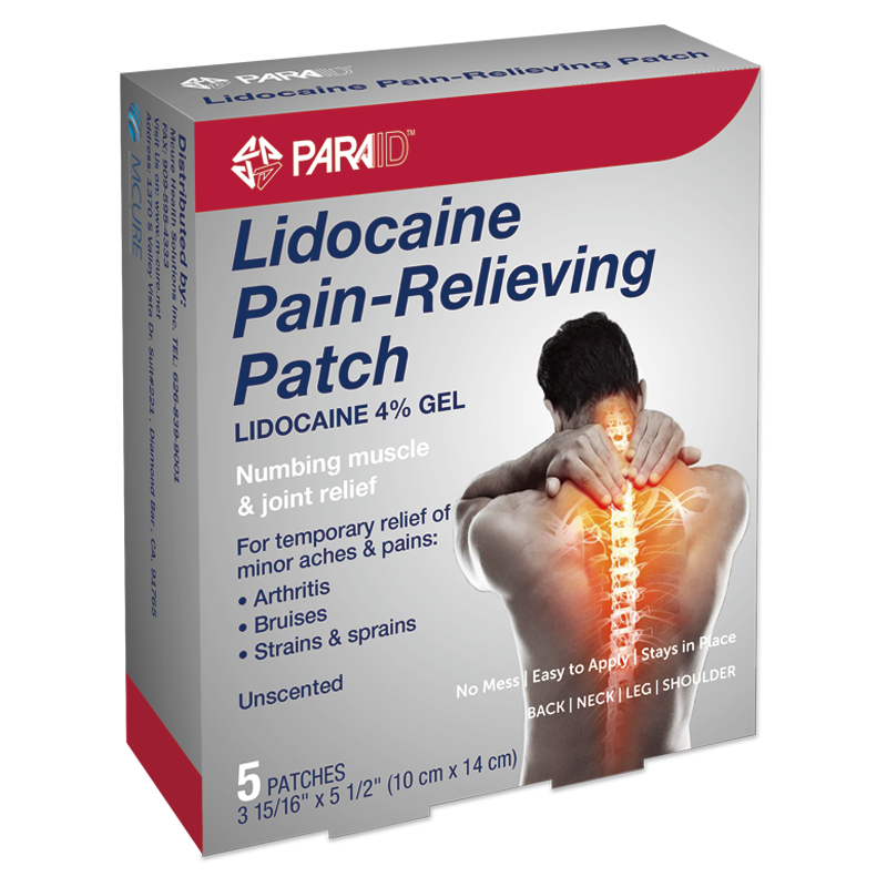 4% Lidocaine Pain-Relieving Patch,5pcs/box