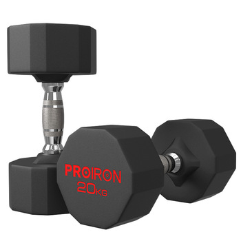 Pro Rubber Dumbbell