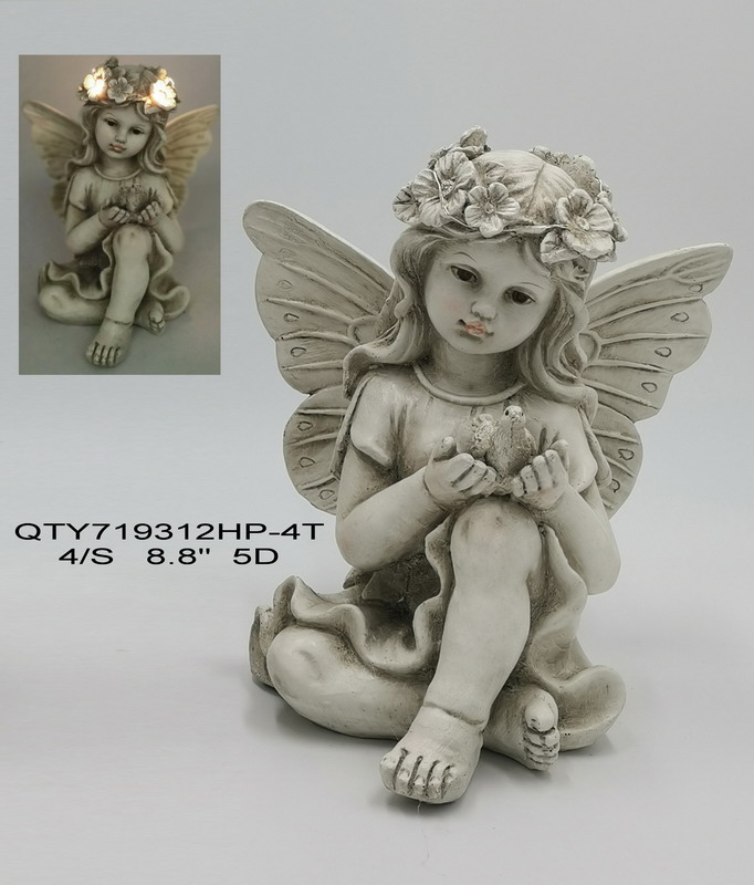 Garden fairy with LED