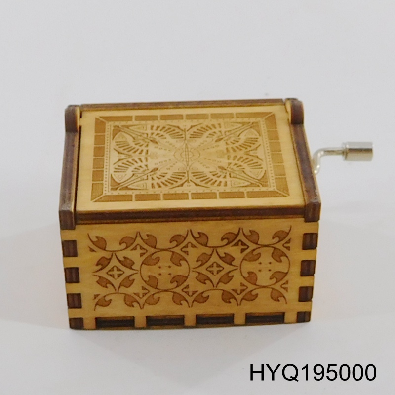 Wood music box