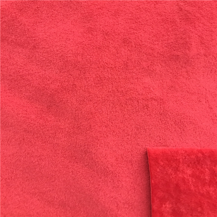 94% polyester 6% spandex two side super soft fabric