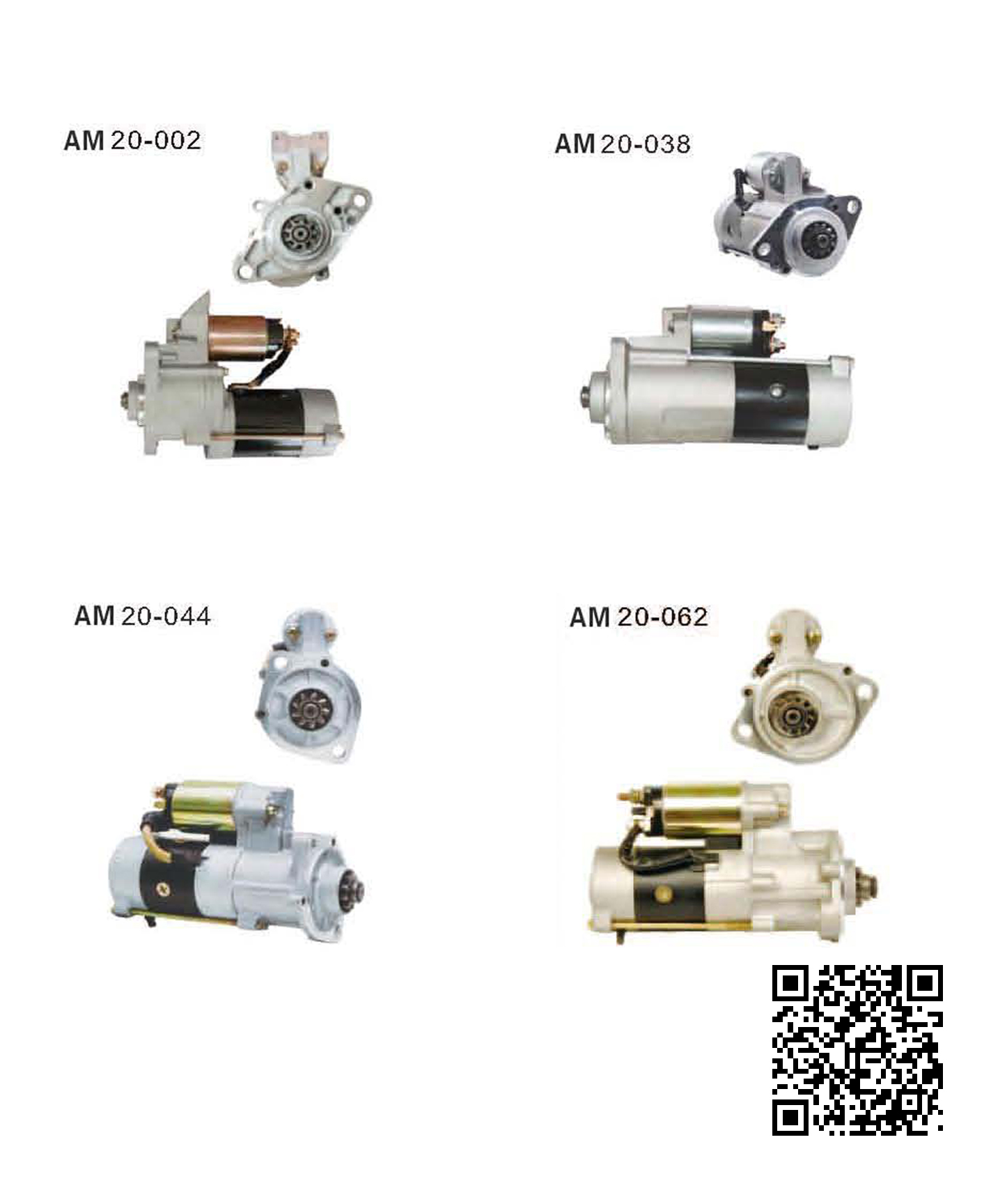 Starter Kubota Komatsu Hitachi Mareli Yuchai Lada Audi Bmw Daf Man Arranque Motor Alternator