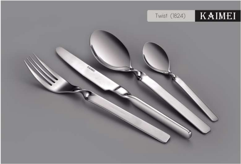 High Quality Stainless Steel Cutlery Set Stainless Steel Flatware Tableware Wholesale For Restaurant Hotel—Twist(1824)