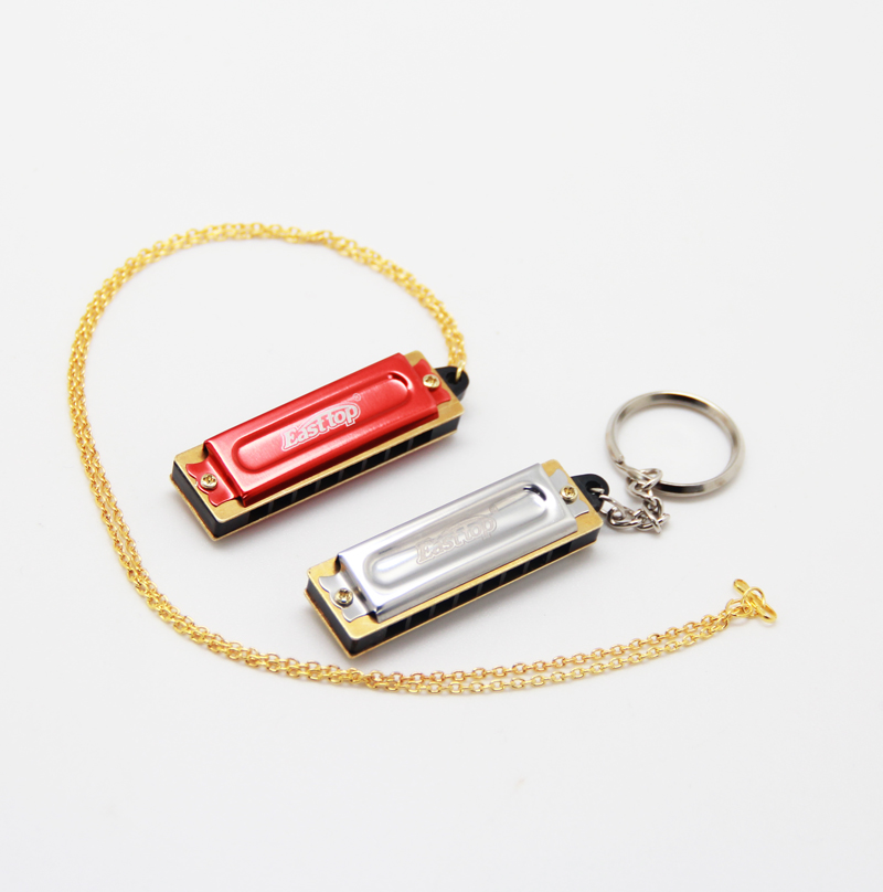 8 hole 16 tone metal harmonica