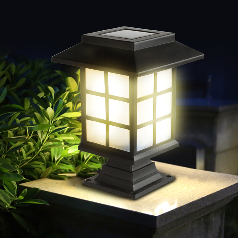 Solar Tuba Antique Tartan Lamp