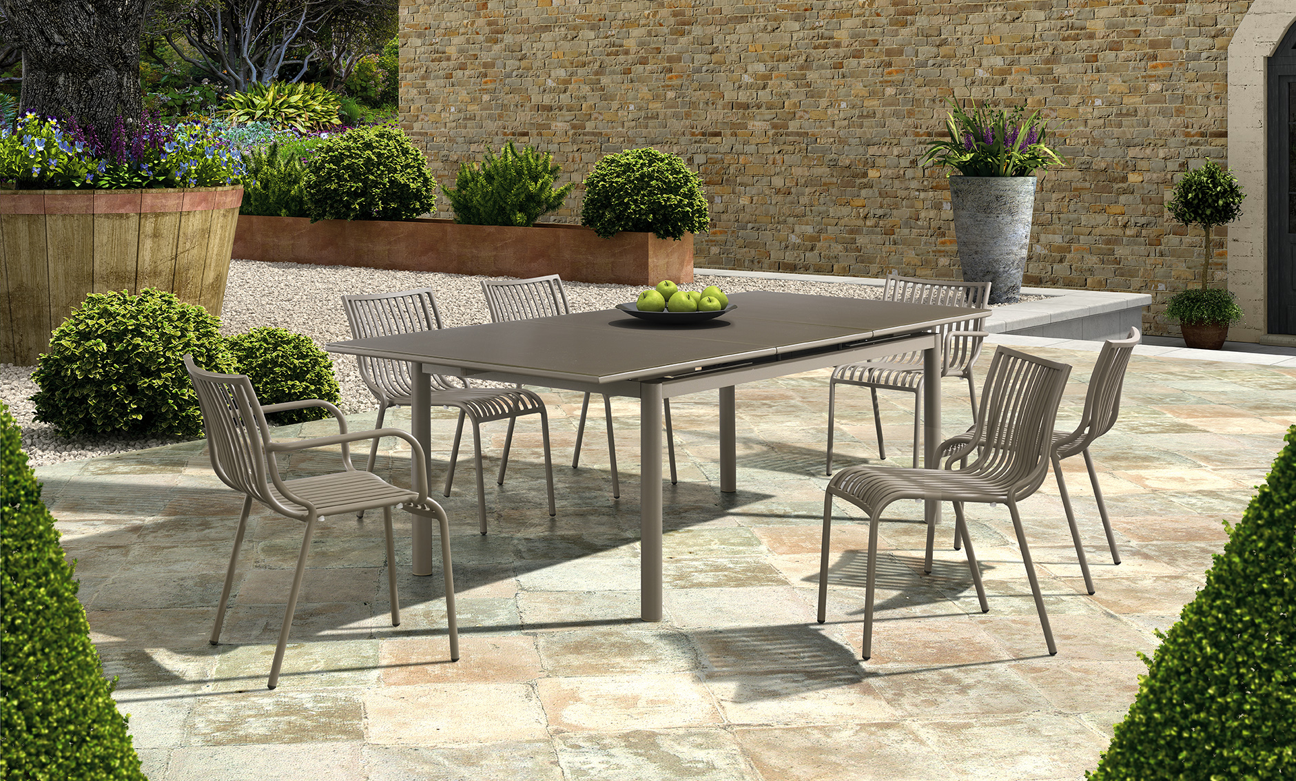 Outdoor furniture alum.chair alum.table alum. sofa