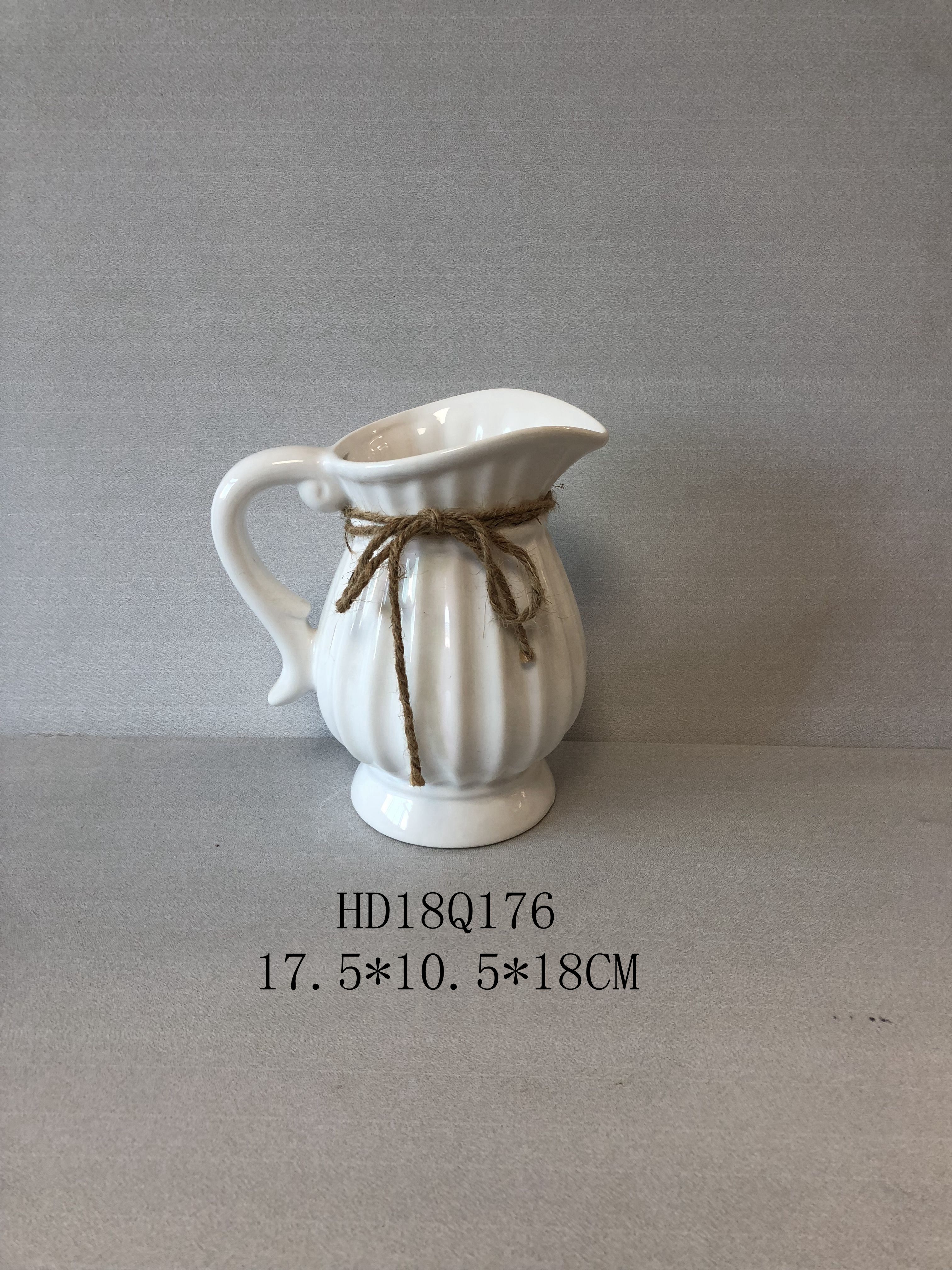 popular european style rope ceramic vase