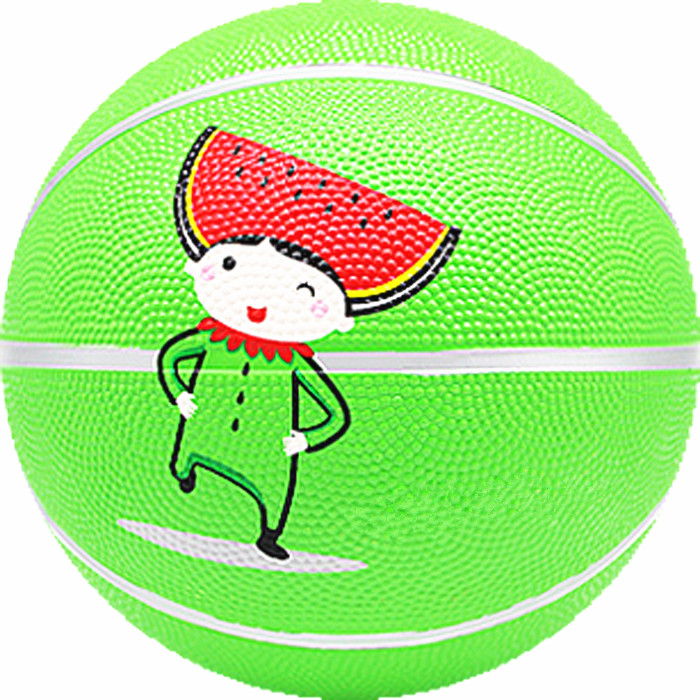 Promotion Colorful Small Rubber Basketball Kids Toys Custom Logo Mini Rubber Basketball