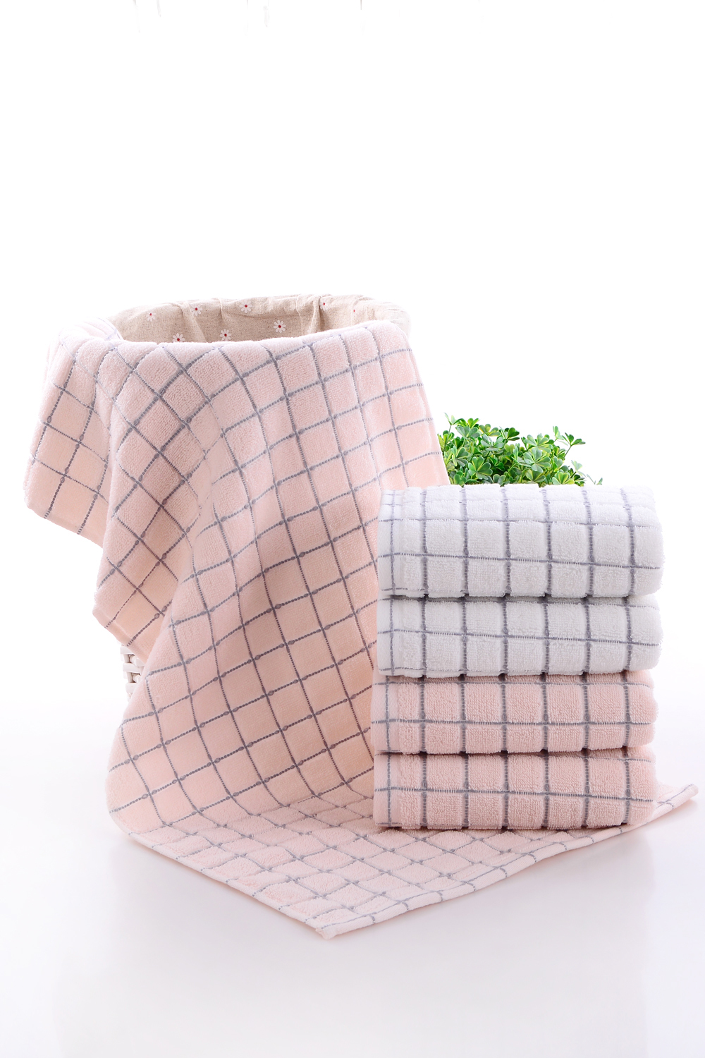 100% cotton zero twist solid terry towel