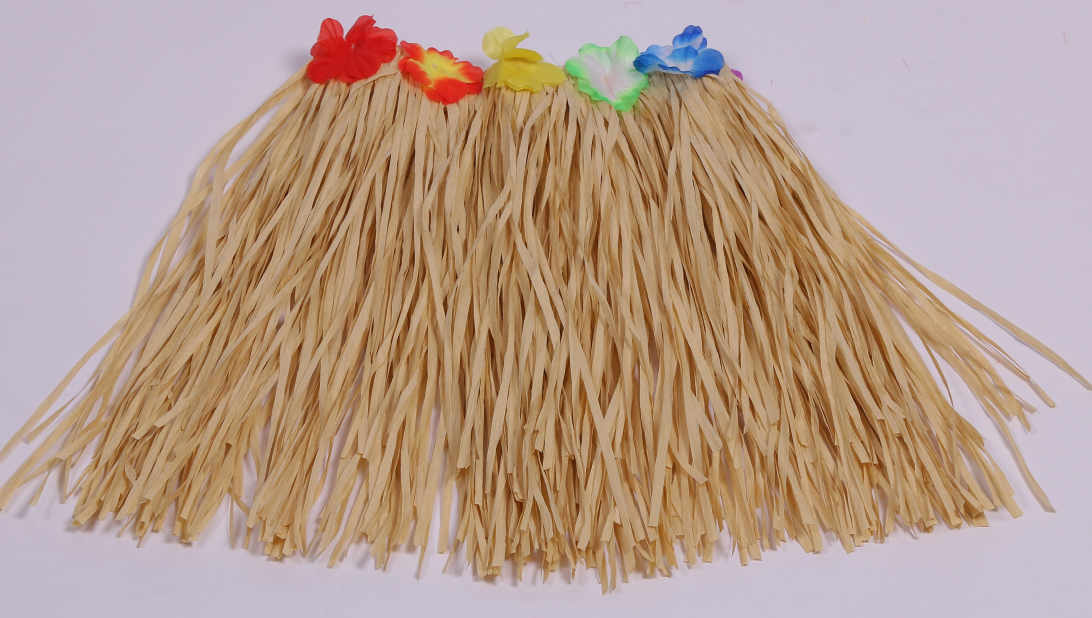 raffia skirt