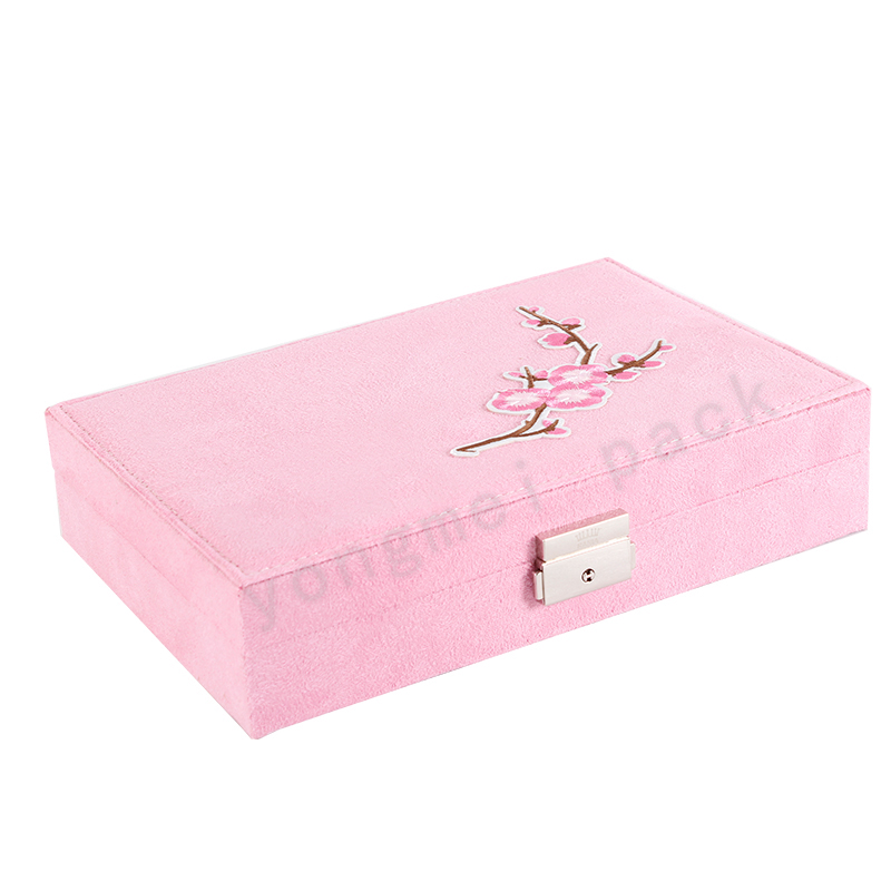Multifunctional large capacity jewelry storage box jewelry box