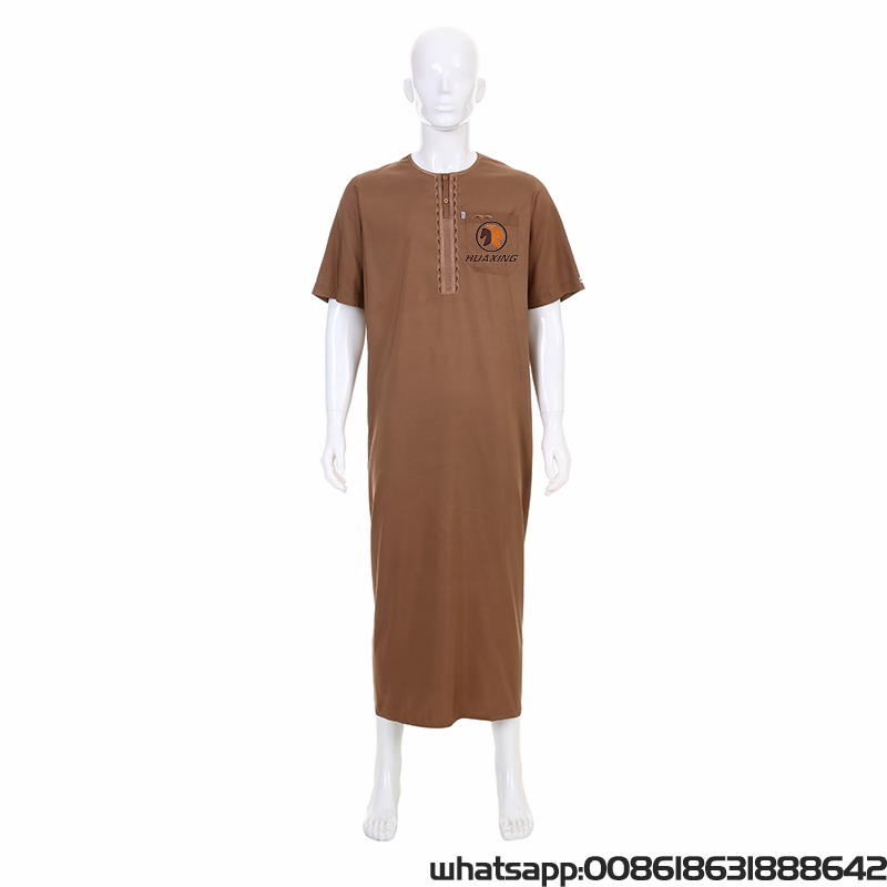 Men`s Short Sleeve Morocco Robe