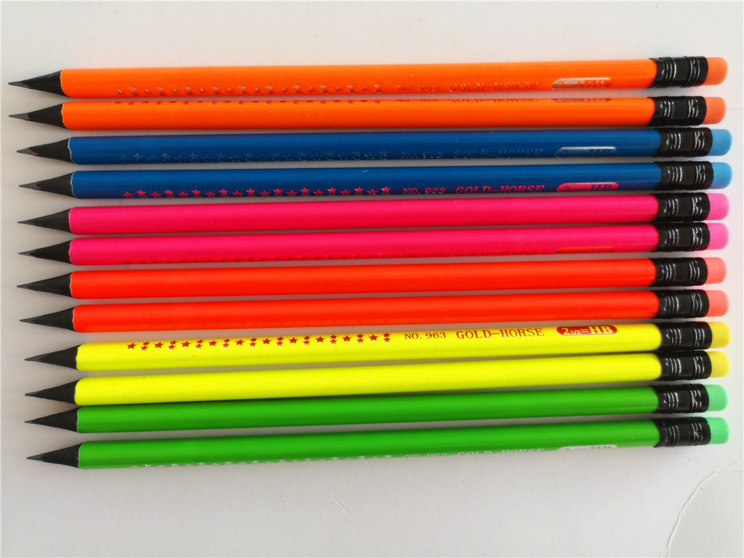 black wood HB pencil