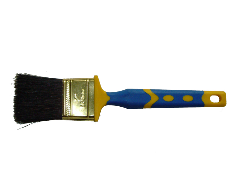 Paint brush with TPR handle