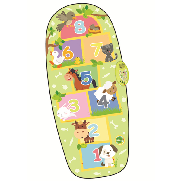 Animal Hopscotch Playmat