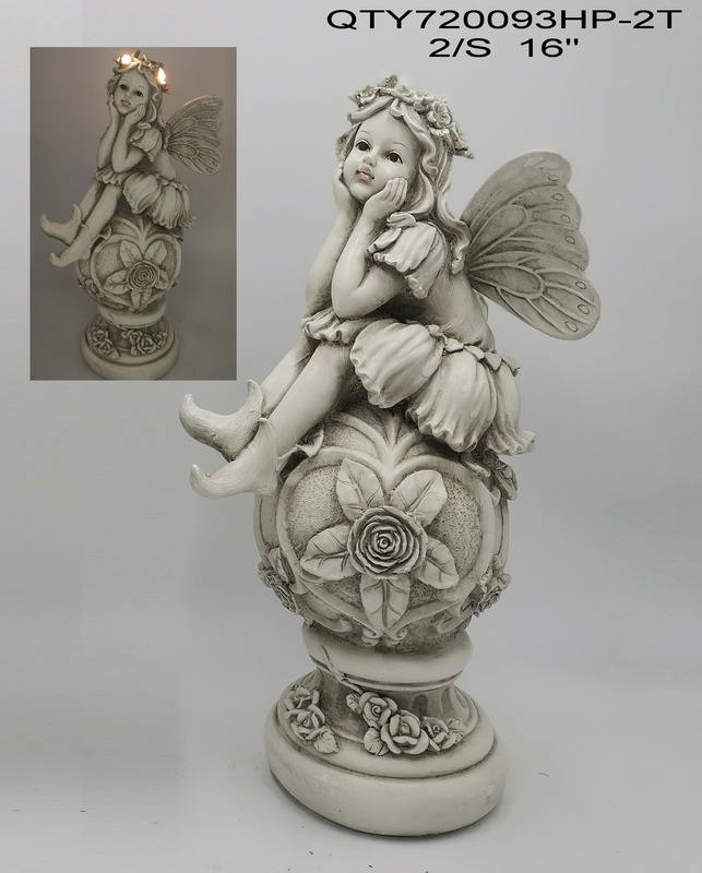 Garden fairy with LED