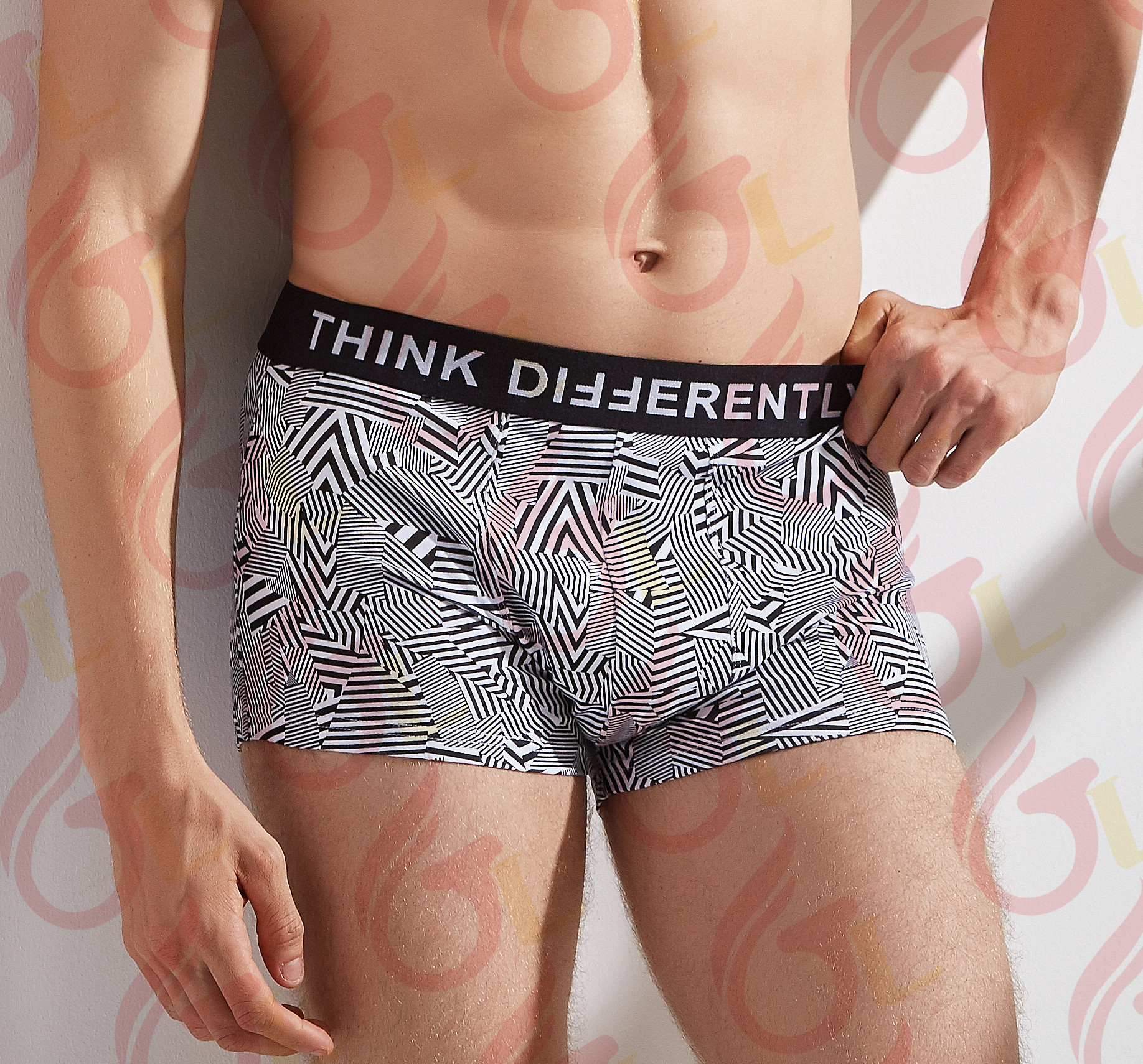 Men's knitted boxer