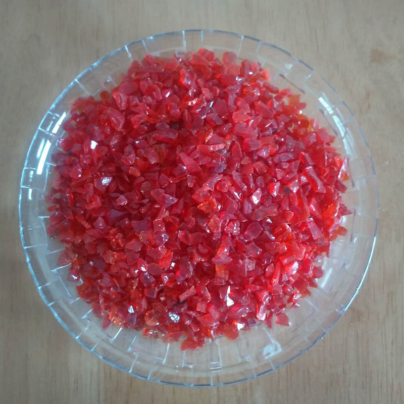 Clear Crushed Glass Scrap