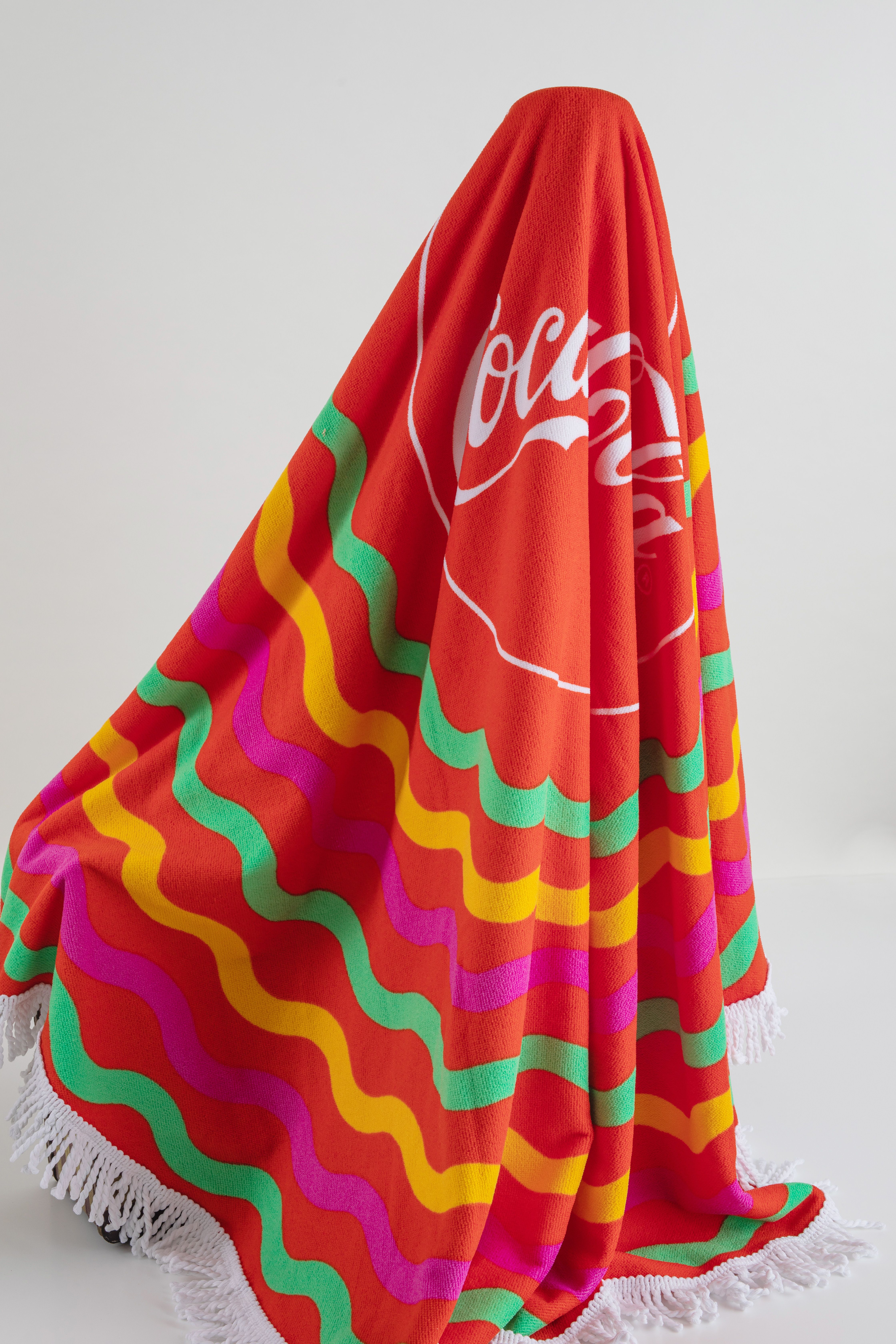 round beach towel