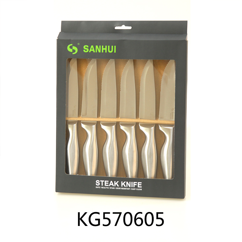 6pc Jumbo Steak Knife Set