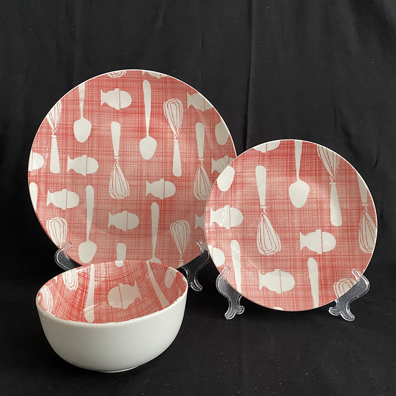 Pad Printing Dinnerware