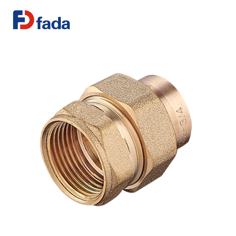 bronze conical sealing union female