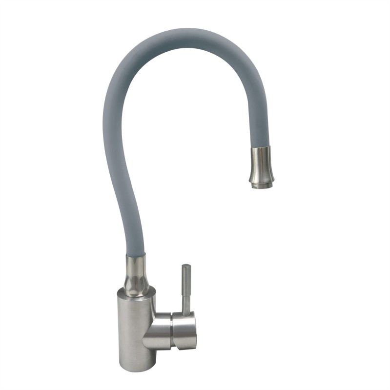 SS Kitchen Mixer with 360°swivel Spout