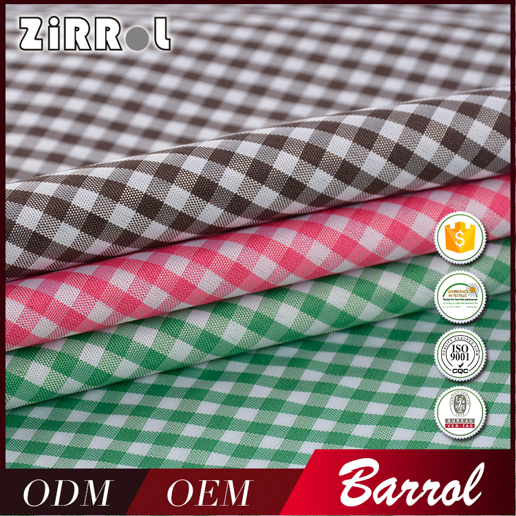 Yarn Dyed School Check 100d*100d