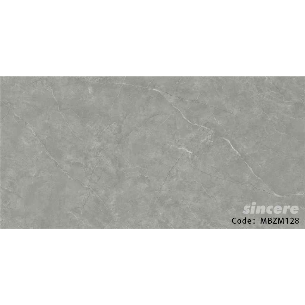 Polished glazed porcelain tiles