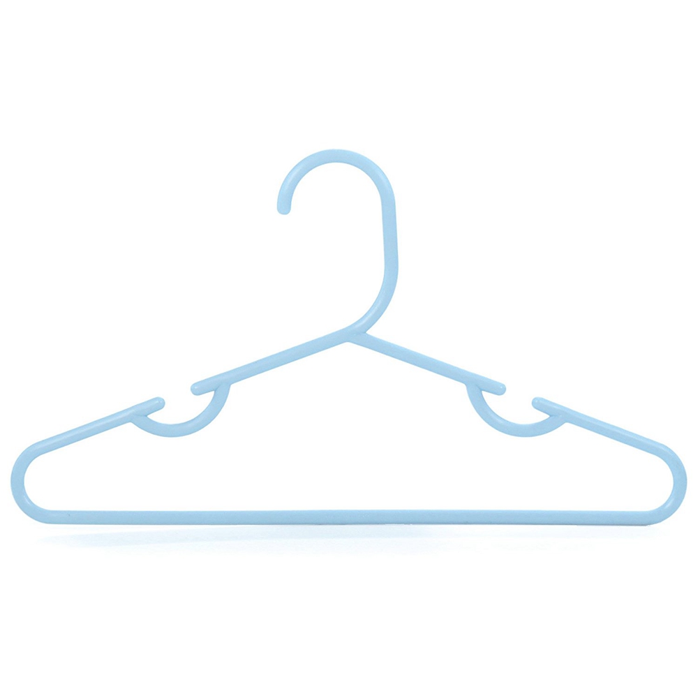 Hot Selling PP Plastic Kids Hangers Tubular Coat Hanger for Baby Toddler Nursery Children