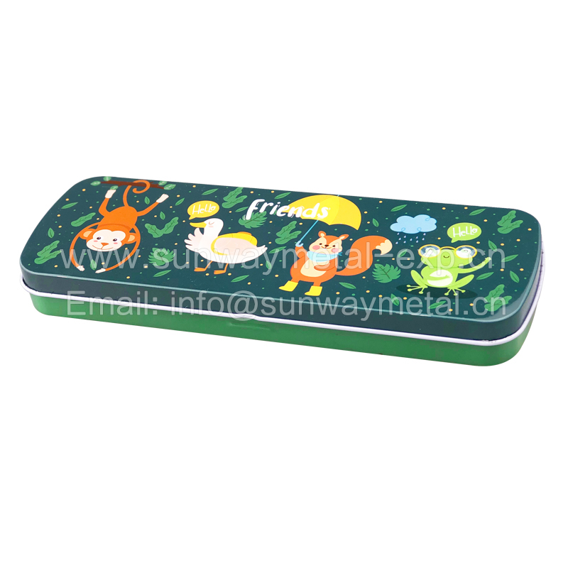 Pencil case with single layer