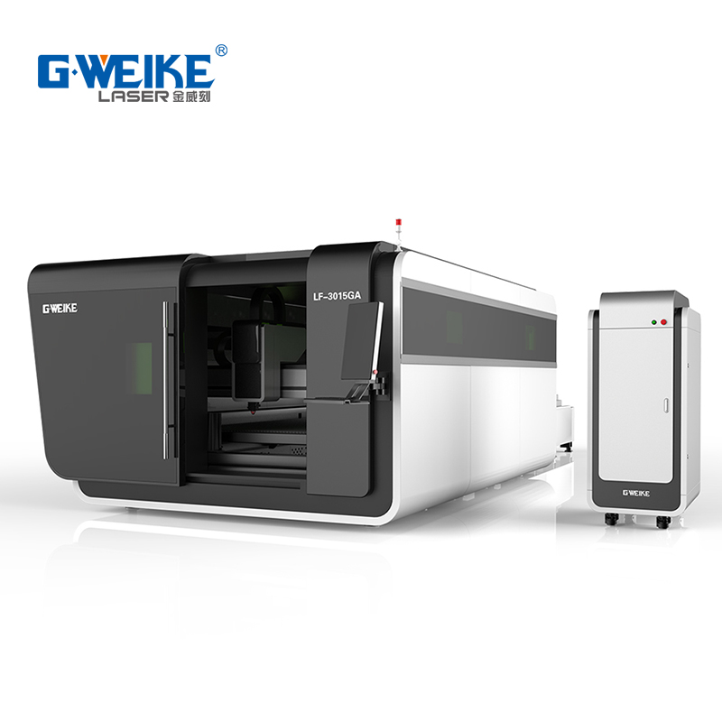 GA Series Whole Cover Doubal Palteform Laser Cutting Machine