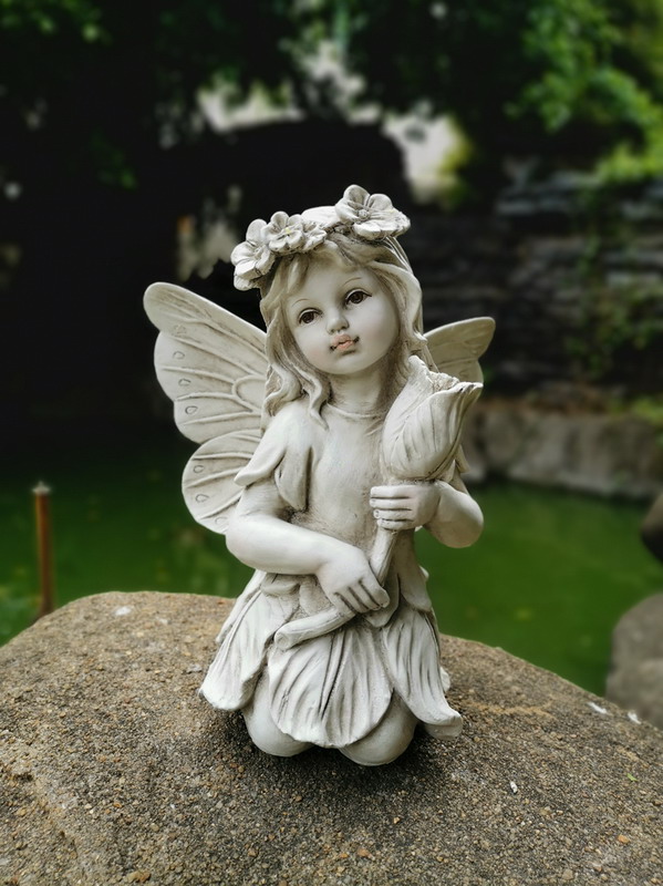Garden fairy with LED