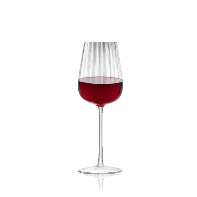 Glassware Wine Glasses with Optic