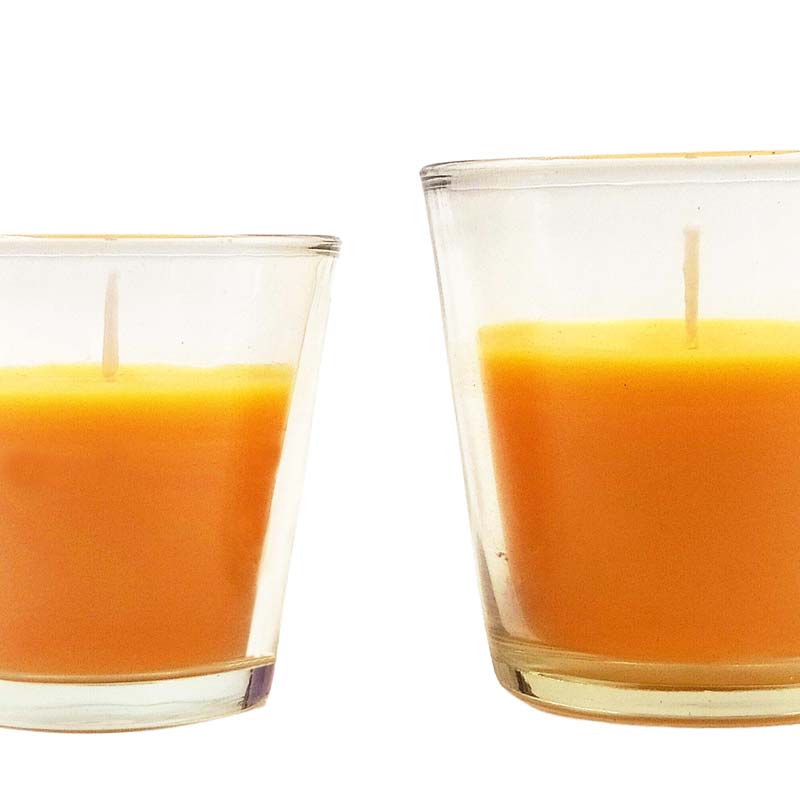Aroma Bevel Glass Candle Scented candles