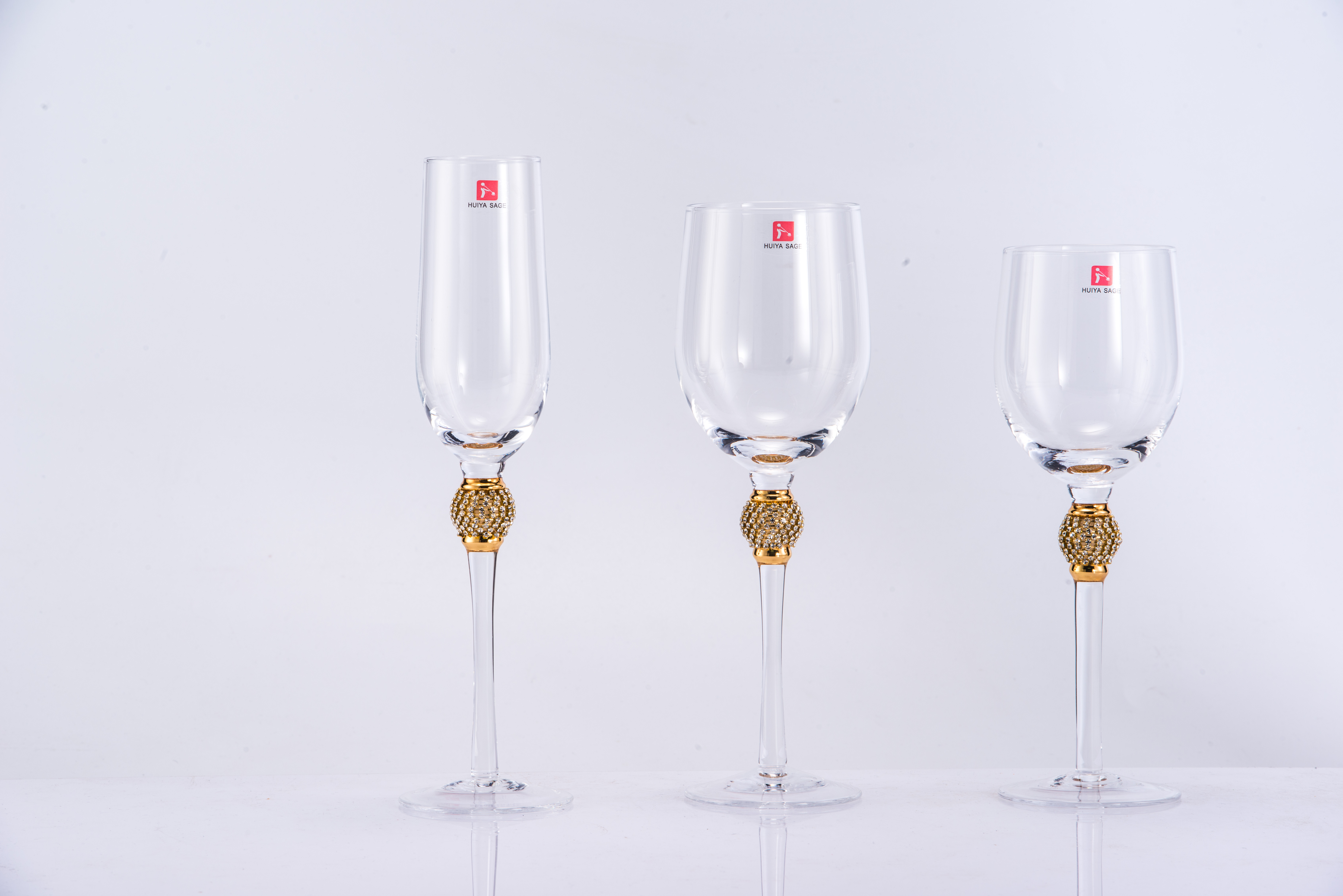 Jeweled wine glasses