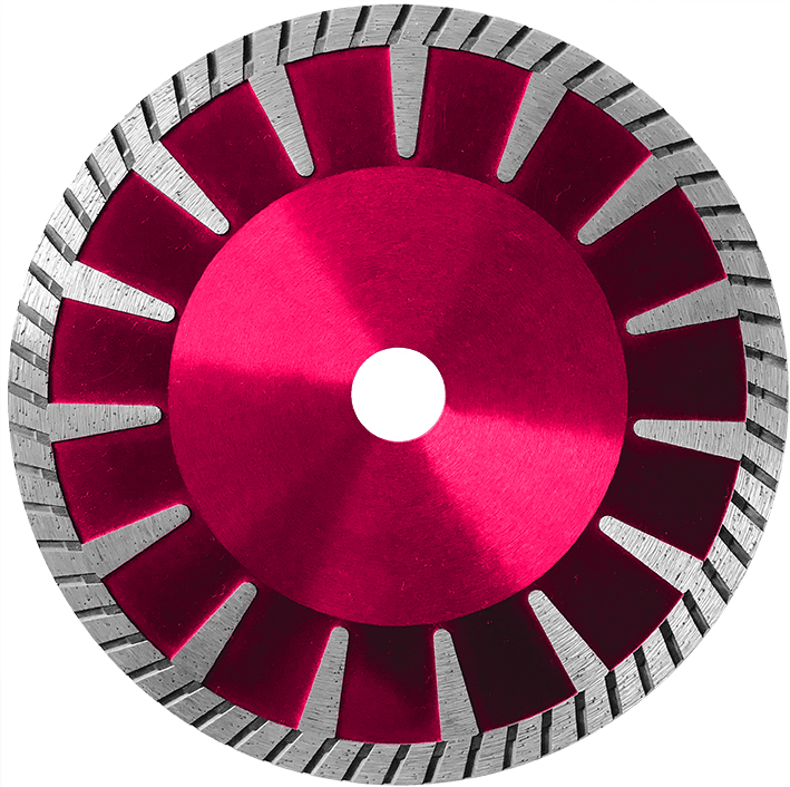 T Type Turbo Diamond Saw Blade for Granite/ Stone/ Concrete Cutting