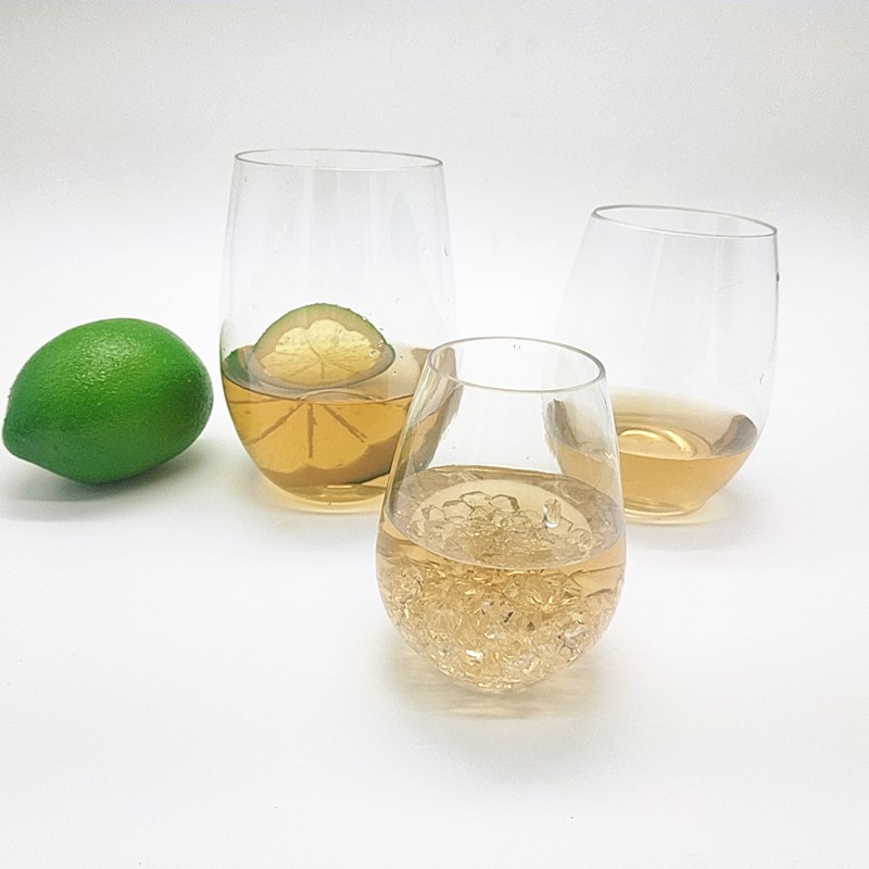 6oz Stemless Wine Glass Plastic Glass Plastic Cups
