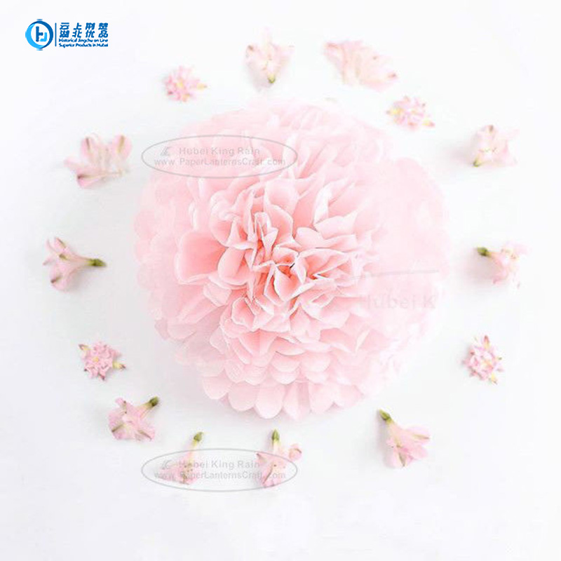 Party Decoration Paper Flower Tissue Paper Pom Poms Balls Craft