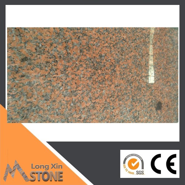 Chinese natural granite big slab G562 polished maple red granite