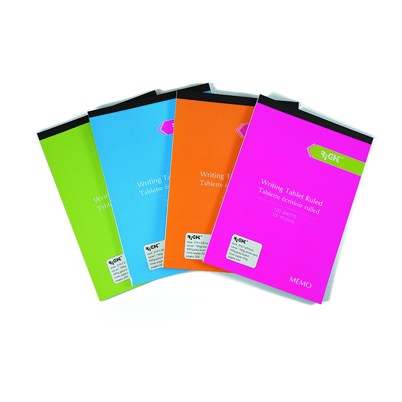 Popular glued writing pad