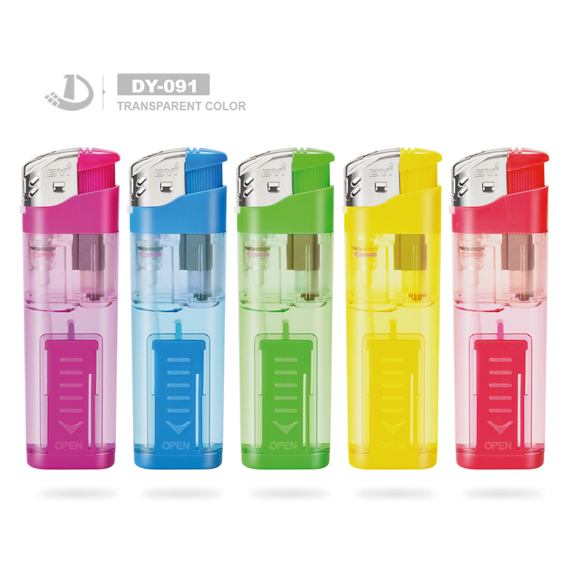 Dy-091 Electronic Lighter With Phone Holder