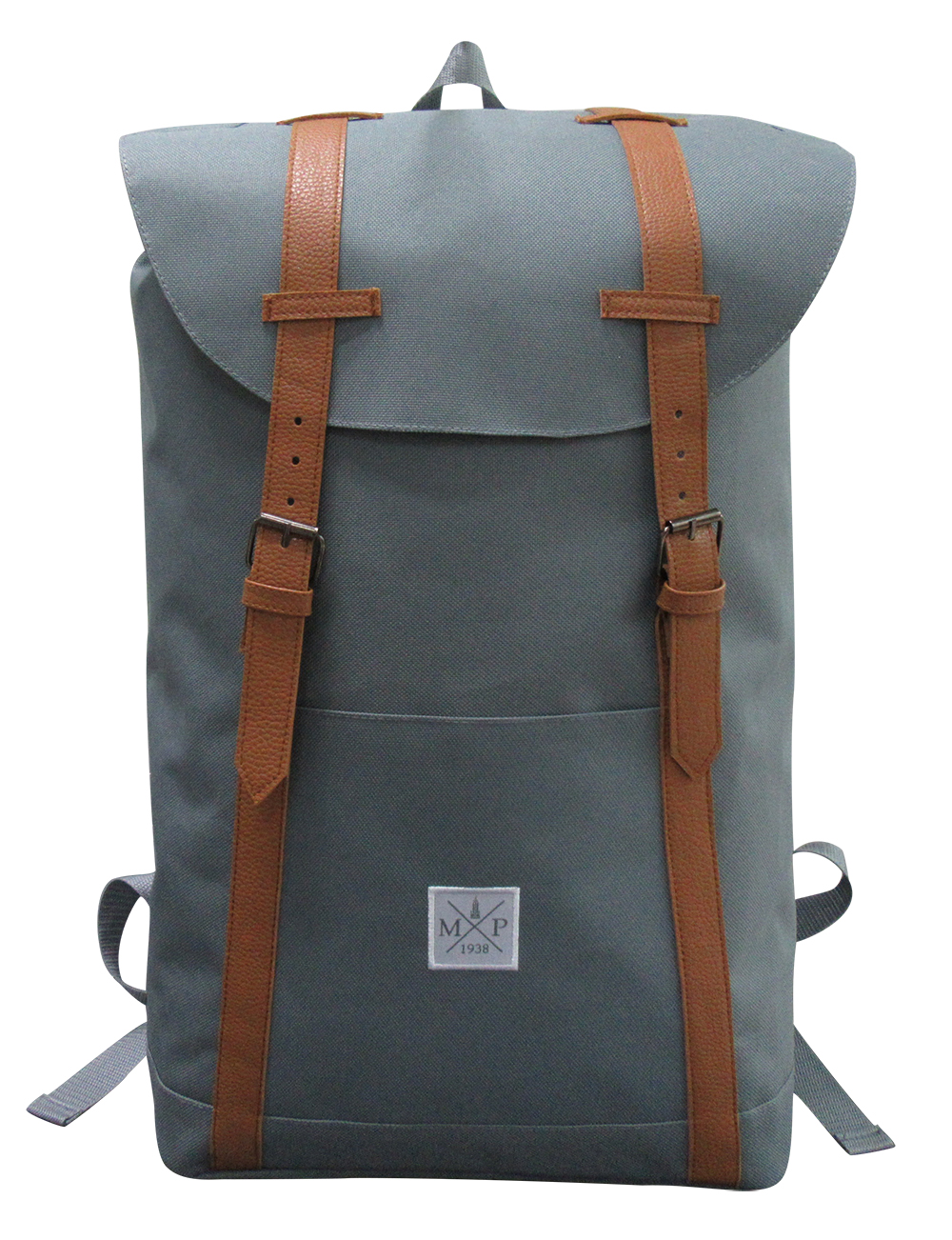 Durable polyester outdoor camping backpack for men