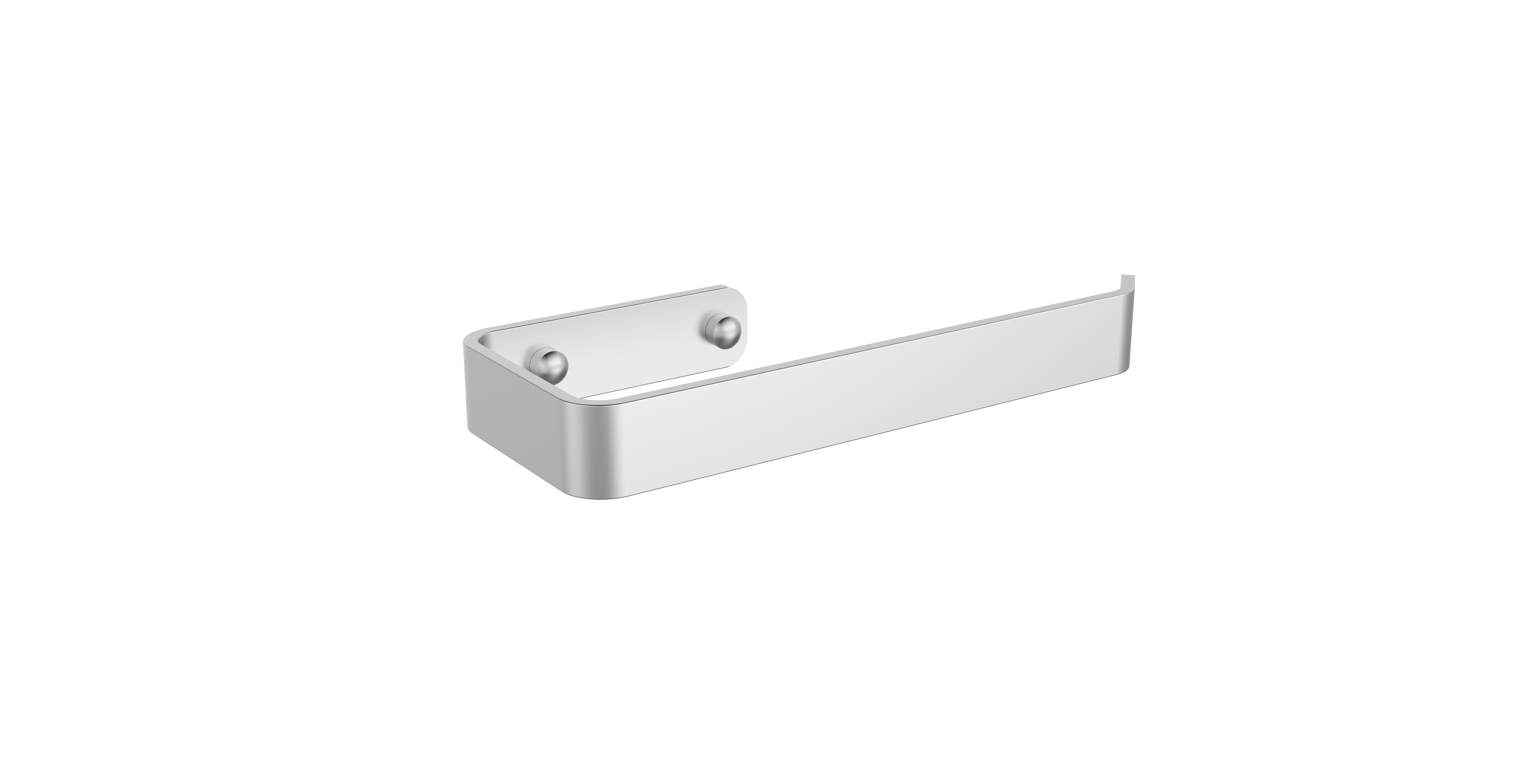 Aluminum mirror towel ring