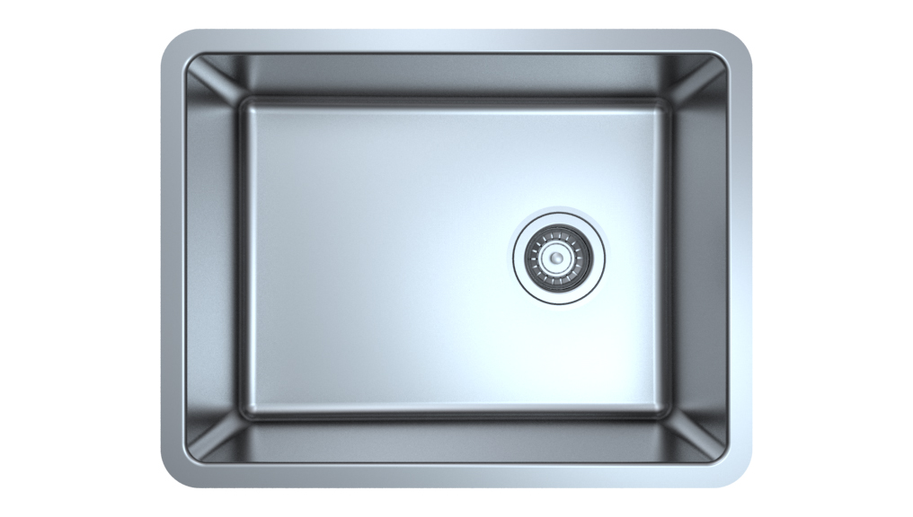 Stainless Steel Undermount Single Bowl Sink, R20
