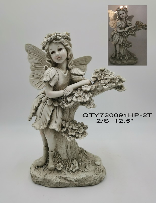 Garden fairy with LED