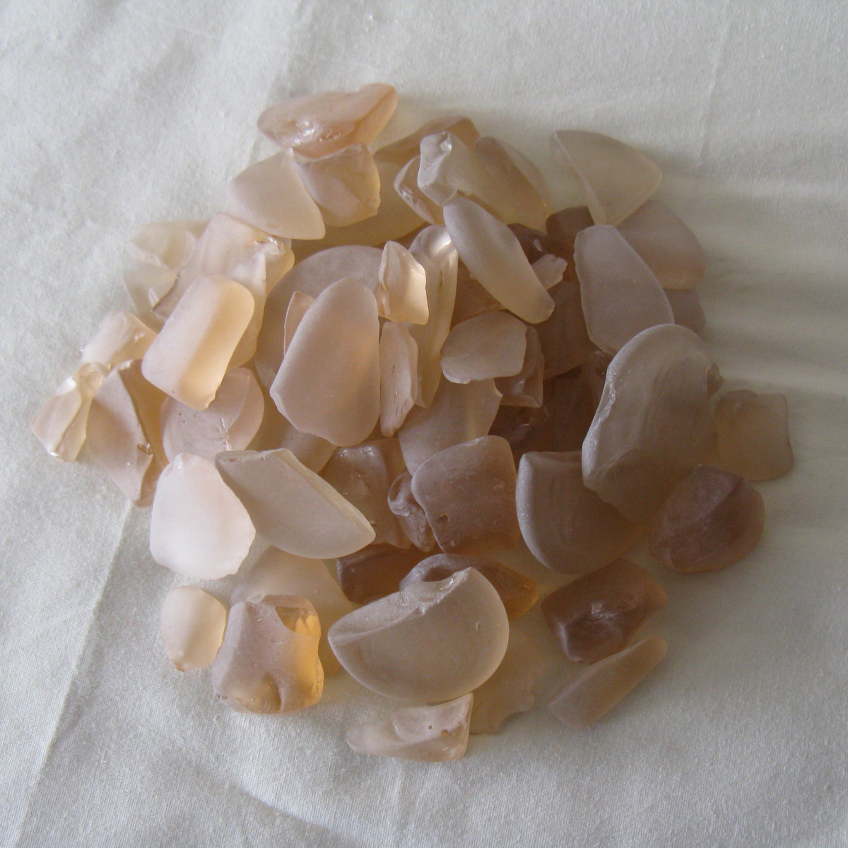 Frosted Broken Glass Scrap