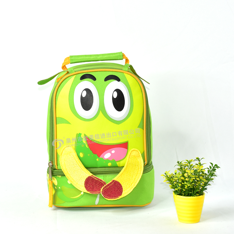 luch bag with keep cold& fresh two compartment