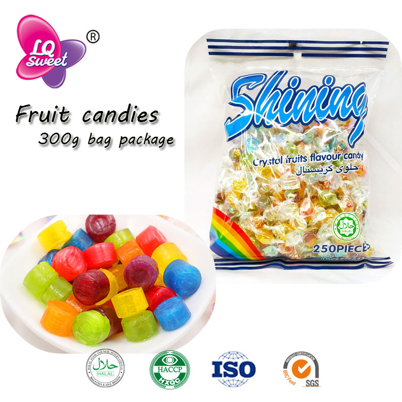 mini colorful fruity candy
